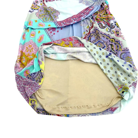 Etro Multicolor Mixed Print Shift Dress, Size Small* (Please see below) - Picture 8 of 16